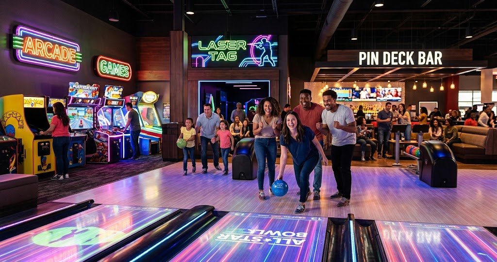 All Star Bowling & Entertainment Valley Fair bowling and entertainment center