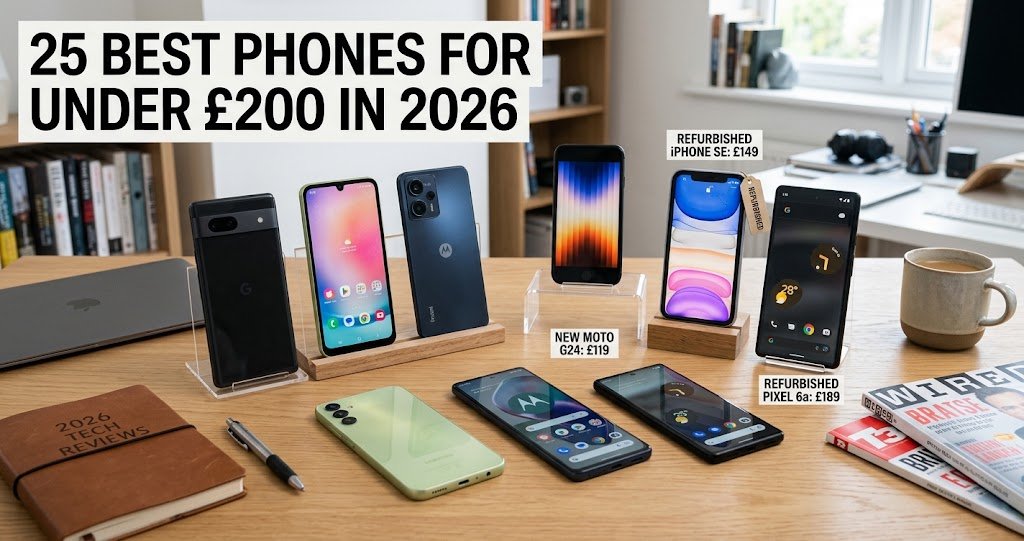25 Best Phones for Under 200 Pounds in the UK in 2026