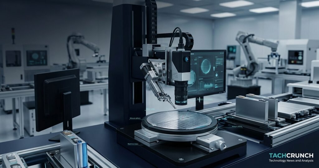 Niobia AI technology for detecting semiconductor and battery manufacturing defects.
