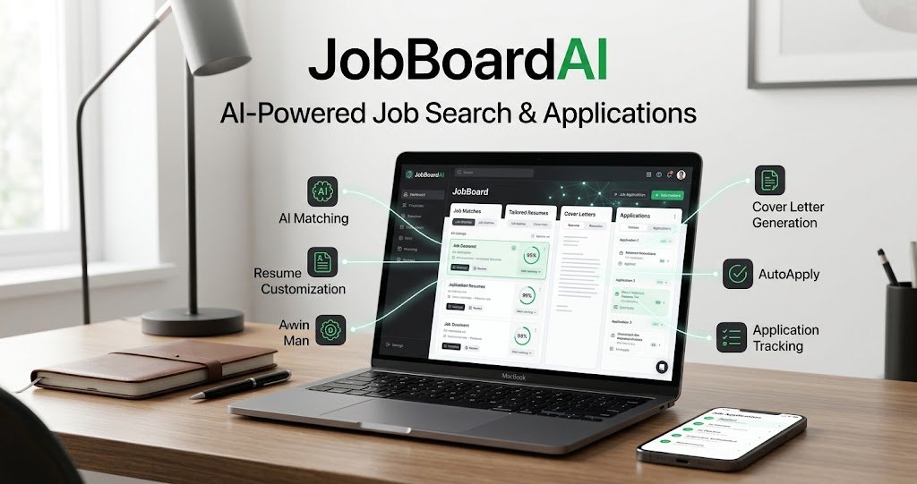 JobBoardAI AI-powered job search and application platform