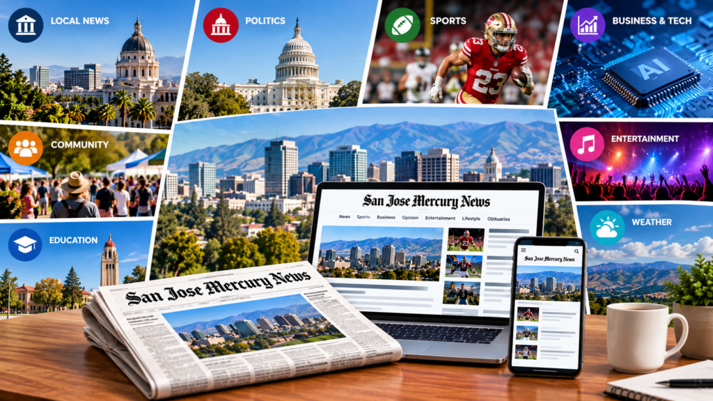 San Jose Mercury News coverage of local news, politics, sports, business and technology, community events, education, entertainment, and weather.